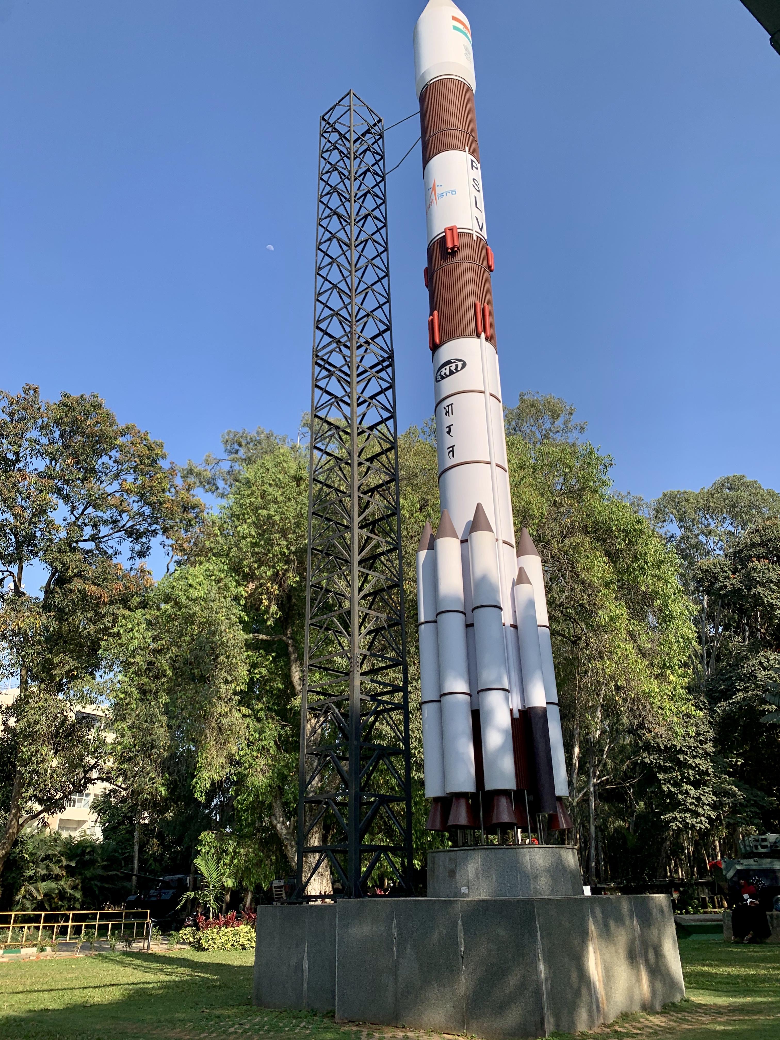 ISRO PSLV satellite launch vehicle